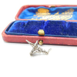 Sterling Silver Ballerina Charm Pendant Vintage c1970