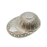 Sterling Silver Jockey Cap Novelty Tea Caddy Spoon Vintage 1986 Sheffield