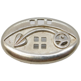 Rennie Mackintosh Style Sterling Silver Floral Pattern Brooch Vintage c1970