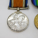 WW1 Medal Group Pair GNR S.D Stone Royal Garrison Artillery Antique