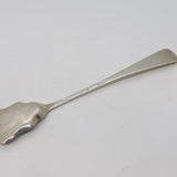 Irish George II Sterling Silver Salt Shovel Spoon Antique c1750s Dublin