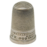 Charles Horner Sterling Silver No 6 Sewing Thimble Antique 1903 Chester