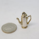 Sterling Silver Wine Jug Charm Pendant Vintage c1970
