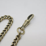 20th Century Silver Plated Albert Watch Chain Antique c1920s