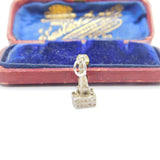 Sterling Silver Blackpool Tower Charm Pendant Vintage c1970