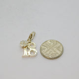 Thomas Sabo Sterling Silver Boxed 18 Birthday Clip Charm Pendant Modern 2010s