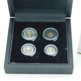 Boxed Sterling Silver Queen Victoria Silver 1889 Maundy Coin Set Antique