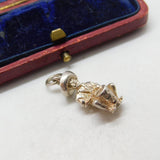 Sterling Silver Mexican Tourist Charm Pendant Vintage c1970