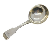 George IV Sterling Silver 'W' Initial Tea Caddy Spoon Antique 1823 London