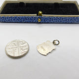 Sterling Silver & Enamel Wales Crest Charm Pendant Vintage c1970