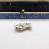 Sterling Silver Traditional Wine Jug Charm Pendant Vintage c1970