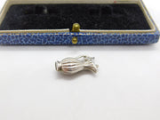 Sterling Silver Traditional Wine Jug Charm Pendant Vintage c1970