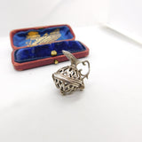 Sterling Silver Opening Jug Charm Pendant Vintage c1970