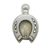 Sampson Mordan Victorian Sterling Silver Horseshoe Scent Bottle Antique