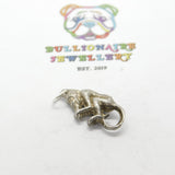 Sterling Silver 'Monkey & Banana' Charm Vintage c1960