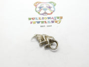 Sterling Silver 'Monkey & Banana' Charm Vintage c1960