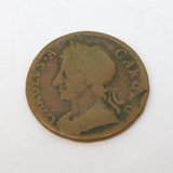 King Charles II AE Farthing Coin 1670s Antique Worn Condition Spink 3394