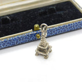 Sterling Silver Eiffel Tower Charm Pendant Vintage c1970