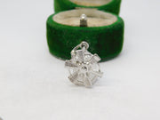 Sterling Silver Windmill Charm Pendant Vintage c1970
