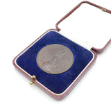 20th Century Boxed Bronze 'The Bell Medal' Rifle Society Antique c1920