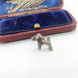 Sterling Silver Little Doggy Charm Pendant Vintage c1970