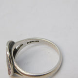 Canadian Sterling Silver Enamel Chambly County High School Ring Vintage