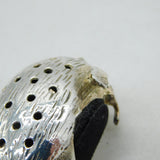 Sterling Silver Novelty Hedgehog Form Pin Cushion Vintage Birmingham