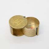 20th Century Arabic Gilt Metal Document Holder Antique c1940s