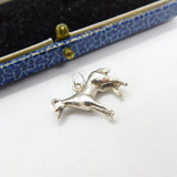 Sterling Silver Model Horse Charm Pendant Vintage c1970