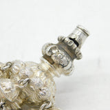 Victorian Sterling Silver & Coral Rattle, Teether & Whistle Antique 1881