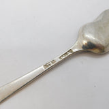George III Sterling Silver Salt Shovel Spoon Antique c1760 London Stephen Adams