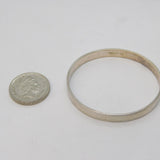 Charles Horner Sterling Silver Christening Bangle Bracelet Antique Art Deco