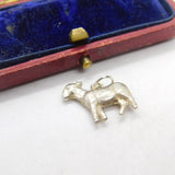 Sterling Silver Angry Donkey Charm Pendant Vintage c1970