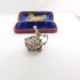 Sterling Silver Opening Jug Charm Pendant Vintage c1970