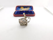 Sterling Silver Opening Jug Charm Pendant Vintage c1970