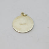 Sterling Silver St Christopher Travel Charm Pendant Vintage c1970