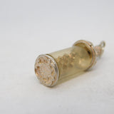 Sterling Silver Ship in a Bottle Charm Pendant Vintage c1970s