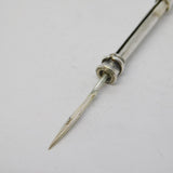 Sterling Silver Propelling Toothpick Fob Vintage c1970s
