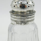 George III Sterling Silver Topped Cut Glass Cruet Pepper Antique 1806 London