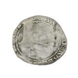 King James I Early Irish AR Sixpence Coin Dublin Mint Antique 1603-04 Worn