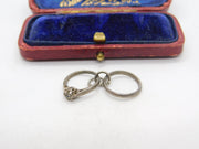 Sterling Silver Wedding & Engagement Ring Charm Pendant Vintage c1970