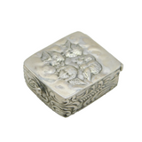 Sterling Silver Reynold's Angels Pill Box Vintage c1990s Birmingham