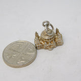 Sterling Silver St Pauls Cathedral Charm Pendant Vintage c1970