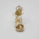 Sterling Silver Ragged Shoe With Moving Toe Charm Pendant Vintage c1970