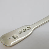 George III Sterling Silver Long-Handle Tea Caddy Spoon Antique 1820 London