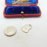 Sterling Silver and Coloured Enamel Travel Shield 'Cardigan' Charm Vintage c1970