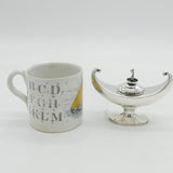 Art Deco Sterling Silver Novelty Genie's Lamp Table Lighter Antique Birmingham