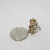 Sterling Silver Toby Jug Charm Pendant Vintage c1970