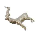 Sterling Silver Stag Deer Charm Pendant Vintage c1970