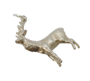 Sterling Silver Stag Deer Charm Pendant Vintage c1970